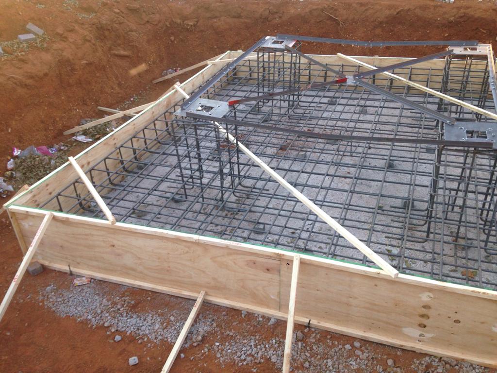 Atlehang 49KL tank foundation